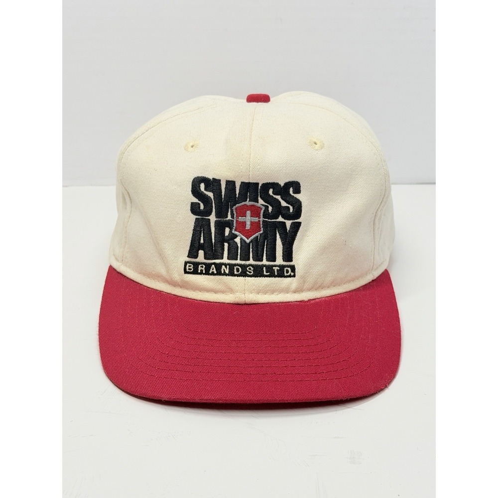 Vintage Swiss Army Brands Ltd Victorinox K-Products USA Snapback Hat Cap
